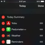 yobu iphone widget setup