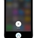 iphone home button press