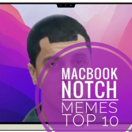 macbook notch meme