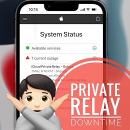 Private Relay downtime