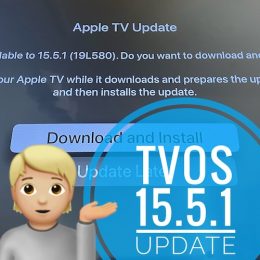 tvOS 15.5.1 update