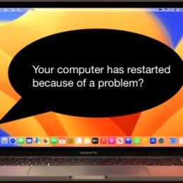 your computer has restarted because of a problem