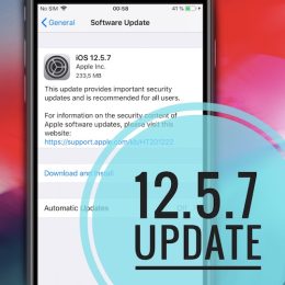 iOS 12.5.7 update