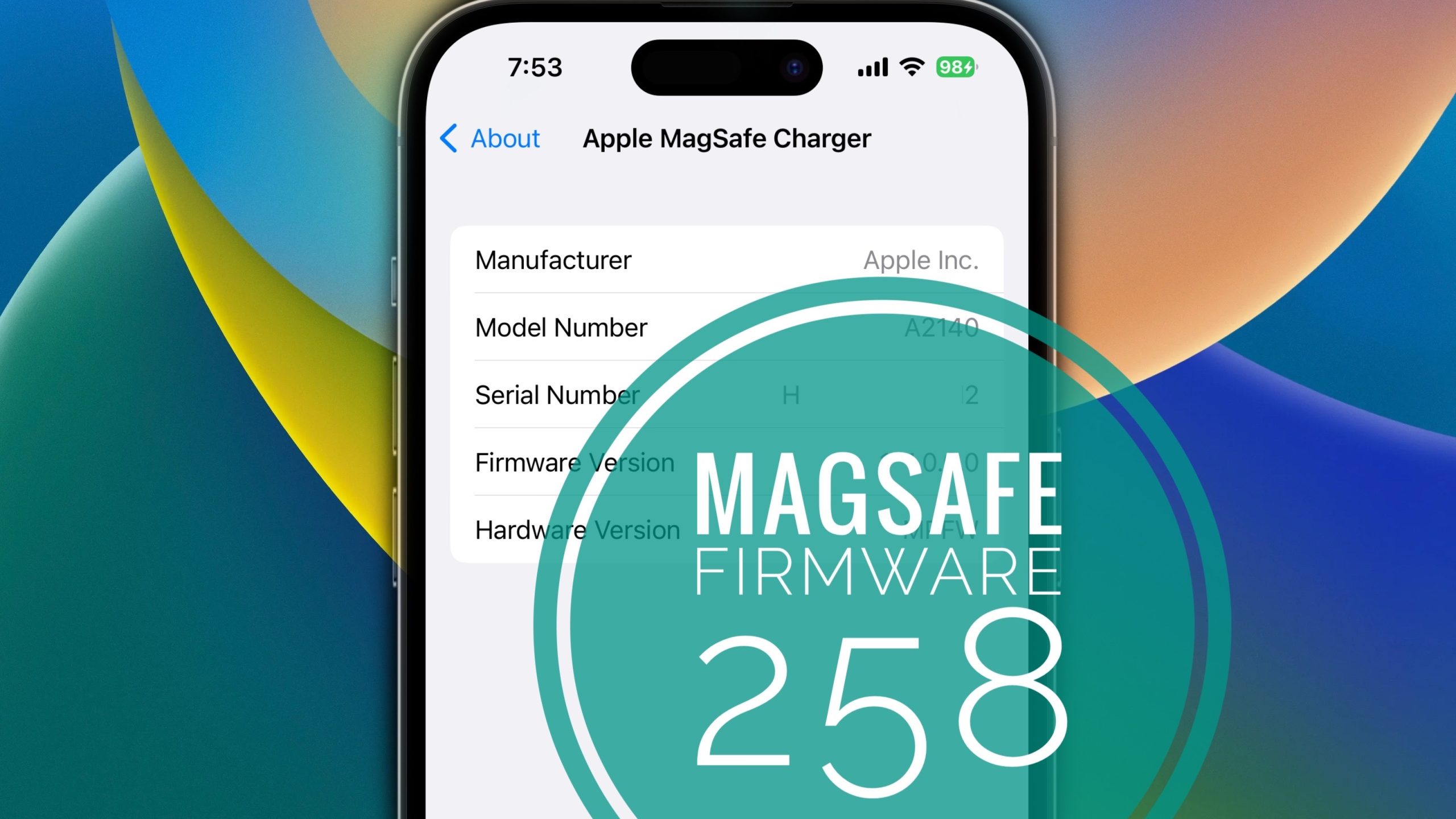 magsafe firmware 258