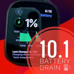 watchos 10.1 battery drain