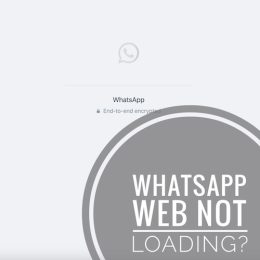 whatsapp web not loading safari