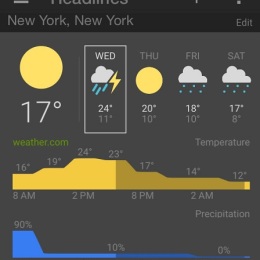 google news & weather app for ios