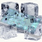 frozen iPhone