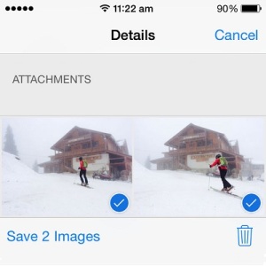 saving photos from iphone messages