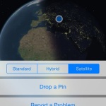 apple maps view selection