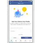 add your child to facebook profile