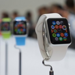 apple watches on display