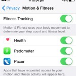 iphone fitness tracking active