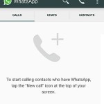 whatsapp voice call screen