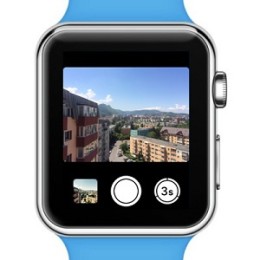 apple watch camera app with remote viewfinder