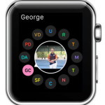 apple watch favorite contacts screen