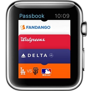 apple watch passbook app