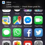 inbox iphone banner alert