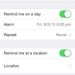 iphone reminder settings