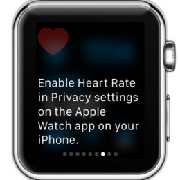 apple watch heart rate sensors disabled