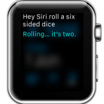 ask siri to roll a dice