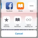 ibooks safari share extension ios 9