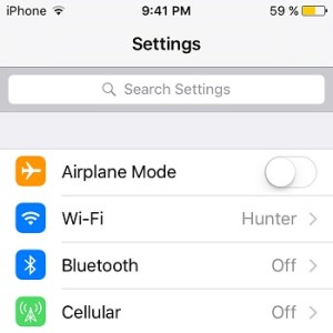 iphone ios 9 search settings