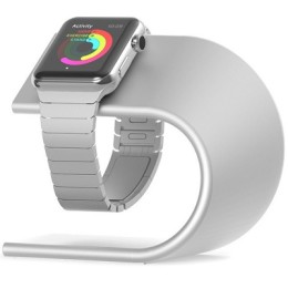nomad silver apple watch stand