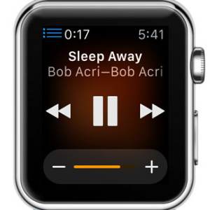 remote controlling mac music playback from apple watch