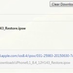 ios 8.4 firmware download confirmation