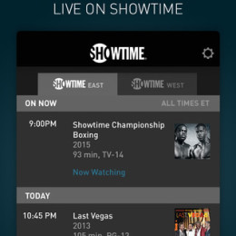 showtime live on iphone