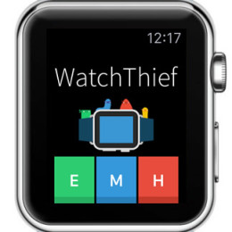 watchthief home screen