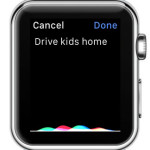 adding new things to-do via apple watch dictation
