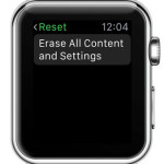 apple watch reset feature