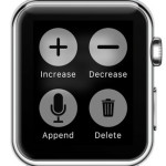 notes for watch force touch options