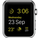 yellow watch face color