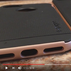 iphone 7 case with stereo speaker holes