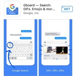 gboard app store download page