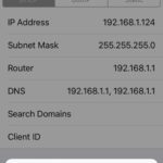 renew lease of iphone wi-fi connection
