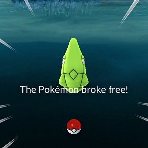 the pokemon broke free warning