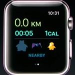 pokemon go apple watch walked distance and calories