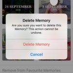 deleting iphone memory