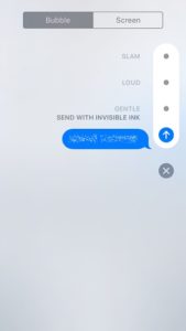 invisible ink imessage effect