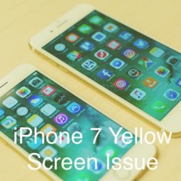 iPhone 7 and iPhone 7 Plus yellow screen