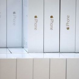 Retail iPhone boxes