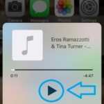 tap play to resume video playback and multitasking
