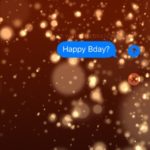 celebrations full-screen message effect