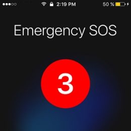 iOS 10.2 Emergency SOS feature for iPhone