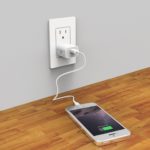 iphone charging from wall outlet
