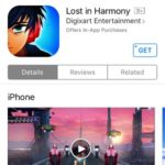 lost in harmony app store offer
